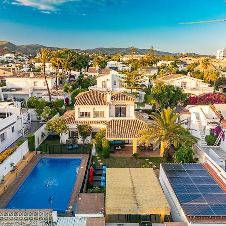 Typical Beach House Las Chapas Playa With Heated Pool Marbella Exteriör bild